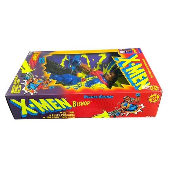 Vintage X-Men Bishop Deluxe Edition 10" Action Figure - Toy Biz 1994 New in Box - Picture 5 of 10